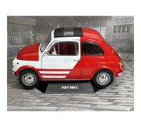 Fiat 500 L Robe Di Kappa White Red 1965 1:18 Scale Solido 1801408