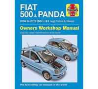 Fiat 500 Panda Petrol Diesel 04-12 by Haynes Publishing (Paperback 2014)