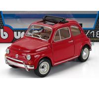 Fiat 500L 1968 1/16 blue BURAGO 18-12035-BL