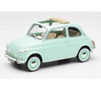 MODELLINO IN SCALA Norev COMPATIBILE CON FIAT 500 L 1968 PASTEL BLUE W/SPECIAL BIRTH PACK 1:18 MODEL SCALE NV187777 241217