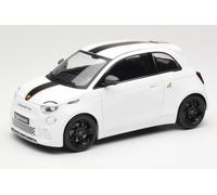 MCG18497 Fiat Abarth 500e White IXO 1/18