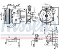 FIAT CROMA YEARS 01062005- ESTATE FIAT CROMA (2006) 2.2 Compressor
