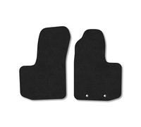 Fiat Doblo (2001-2010) Van Mats Accessories Tailored Fit Carpet Car Floor Mats Non Slip Black Trim Compatible Accessory Anti Slip Full Coverage Durable Granulated Backing Hand-Finished Clips
