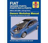 Fiat Grande Punto, Punto Evo and Punto Petrol (06 - 15) Haynes Repair Manual