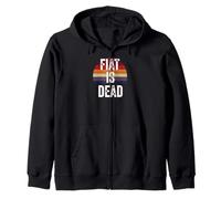 Fiat is dead sound money hard truth freedom sats bitcoin Zip Hoodie