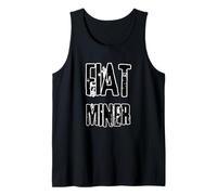 Fiat Miner Crypto Finance Trading Blockchain Bitcoin Humor Tank Top
