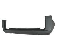 For Fiat Qubo Rear Bumper Black With Cut Marks For Pdc Tailgate Models 2009-2016