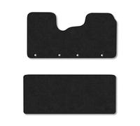 Fiat Talento (2016+) [Crew Cab] Van Mats Accessories Tailored Fit Carpet Car Floor Mats Non Slip Black Trim Compatible Accessory Anti Slip Full Coverage Durable Granulated Backing Hand-Finished Clips