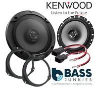 Fiat Tipo (Type 356) 2015 On KENWOOD 600 Watts 2 Way Front Door Car Speakers