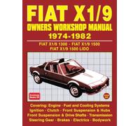 Fiat X1/9 Owners Workshop Manual 1974-1982