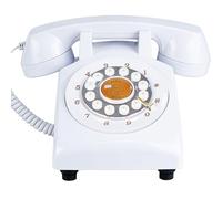 FiayaCom Audio Guest Book Wedding Phone,32GB Memory Customized Audio Messages, Volume Adjustable, with Message Replay Feature, Suitable for All Kinds of Party(Art Deco, Fresh-Beige)