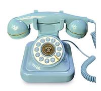 FiayaCom Audio Guest Book Wedding Phone, Record Customized Audio Messages, Leave a Message Phone Preserve Your Special Occasions, Bridal Shower, Baby Shower, Birthday Party, Anniversary (Blue-Green)