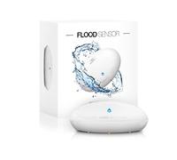 Fibaro Flood Z-Wave Plus Water Leak, Freeze and Temperature Sensor, 3 V, White