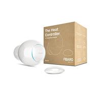 Fibaro The Heat Controller Starter Pack / Z-Wave Plus Smart Heating Radiator Thermostat with additional Temperature Sensor, FGT-PACK , White