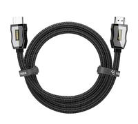 FIBBR 96Gbps HDMI 2.2 Cable 3M, 16K@60Hz/12K@120Hz Ultra-High-Speed HDMI Copper Cable, Dolby Audio, Dynamic HDR, eARC Compatible with RTX 5090, RX 9070, PS5, Xbox, HD Projectors,HD-TV
