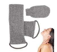 Fiber Bath Loofah - Back Washcloth and Shower Brush with High Water Absorption, Soft Durable Bath Tool for Skin Cleansing, Effective Body Scrub Accessory | Enhanced Loofah for Daily Use