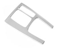 Fiber Black ABS Gear Shift Panel Cover for Honda for Civic 11th Type R FL5 RHD Right-Hand Drive Models(Silver)