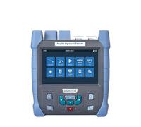 Fiber Cable Tester, Mini OTDR SM MM 24/22dB 100km Fiber Optic Reflectometer
