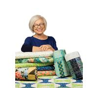 Fiber Café Quick and Easy 3-Yard Quilts Pattern, Brown