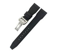 Fiber Canvas Watchband 20Mm 21Mm 22Mm for Iw3777 Sport Fiber Canvas Watch Strap/Black Round Buckle/21Mm
