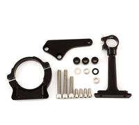 Fiber Carbon Steering Damper Stabilizer Bracket Mounting Kit For Kawasaki For Ninja 650R 650 R ER6N ER6F ER-6N ER-6F 2006 2007 2008