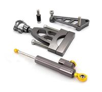 Fiber Carbon Steering Damper Stabilizer Motorcycle For CB400 VTEC CB400SF CB 400 1999-2015 Dampers Mount Bracket Support Kit
