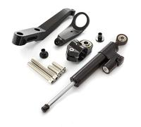 Fiber Carbon Steering Damper Stabilizer Motorcycle For CBR954RR CBR954 RR CBR 954RR Dampers Mount Bracket Support Kit