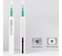 Fiber Cleaning Pen - Economical Fiber Cleaner | Fibers Optics Connector Cleaning Tools | Networking Cables Cleaner For Internet Network Maintenance Easy Connector Cleaninng