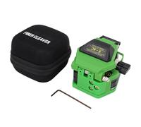 Fiber Cleaver 16 Cleaving Spots 48000 Cleaves Hot Melting Cold Connection Fiber Optic Cutter 0.25mm 0.9mm Cables Green S 6C