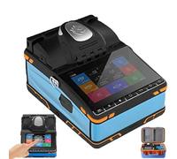 Fiber Cleaver and Stripping Tool - Automatic Alignment, 8s Splicing, 18s Heating, Supports OPM VFL and 2 Electrodes, Fiber Optic Fusion Splicer Equipment