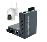 Fiber Converter - Gigabit Media Transceiver for Network Expansion | Single Mode LC Interface Module with High Speed Data Transmission Stability & Mini Form Factor Design for Ethernet Switching Server