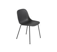 Fiber Dining Chair w. Tube Base Black