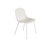 Fiber Dining Chair w. Tube Base White