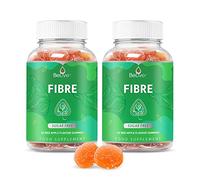 Fiber Gummies with Sugar-Free Prebiotic & High Strength Inulin - Fiber Supplement, Weight Control, Digestive Support for Kids & Adults - Apple Flavor (120 Ct) (2 Packs)
