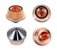 Fiber Laser Copper Nozzle Metal Cutting Spare Part M14 Interface 28mm Diameter 22mm Height Single Double Layer 0.8-5.0mm Single 4.0mm