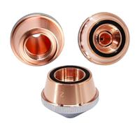 Fiber Laser Cutting Head Nozzle Copper M14 Single Double Layer Dia 28mm Height 22mm 0.8-5.0mm for High Power Metal Cutting Single 3.0mm