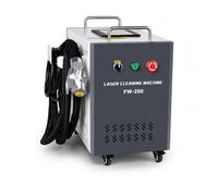 Fiber Laser Pulsed Cleaning Machine 200W/ 300W Laser Cleaner Machine For Wood/Metal Rust/Oil/Paint Removal No Damage Base Material 220V (200W)