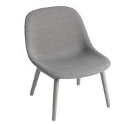 Fiber Lounge Chair Wood Base Chair Muuto