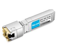 Fiber Mall 10G SFP+ to RJ45 80m for Juniper Networks EX-SFP-10GE-T Compatible, 10GBASE-T SFP+ Copper RJ-45 80m Transceiver Module