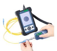 Fiber Microscope Inspection Probe,Portable Fiber Endface Inspector,400x Fiber Optic Video Probe,Storage Temperature -18℃-35℃,Support Upc/Apc Connectors UPCAPC