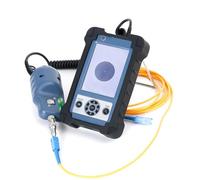 Fiber Microscope with 400X Magnification, 3.5-Inch HD LCD Display, Fiber Optic Inspection Probe, Endface Inspector for Fiber Connector Analysis