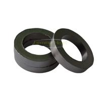 Fiber Mixed Braided Gland Packing,10pc High Temperature Graphite Oil Seal Ring for Hot Pumps, Valves & Shafts(ID45mm*OD61mm*8mm)