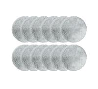 Fiber Mopping Cloths，Compatible For Liectroux YW610, HCR-10，HCR-09，Window Cleaning Robot, 12pcs/pack