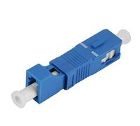 Fiber Optic Adapter SC Male to LC Female Hybrid Fiber Converter for Network and Optical Communication
