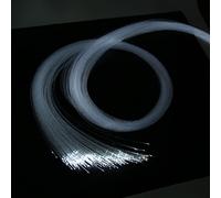 Fiber Optic Cable, Excellent Fiber Anti Performance Fiber Optic Cable Safe Non Fiber Optic Cable for Star Sky Ceiling Light Car Indoor Outdoor Decor (300pcs*0.75*)