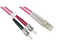 FIBER OPTIC CABLE LC TO ST MULTIMODE DUPLEX OM4 50/125 MT.20