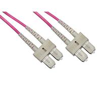 Fiber Optic Cable SC to SC MULTIMODE DUPLEX OM4 50/125 MT.5 BENDING INSENSITIVE LSZH
