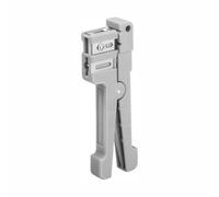 Fiber Optic Cable Stripper, 45-162 Fiber Optic Loose Tube Cutter, Coax Wire Stripping Tool for Telecom Broadband Repair, Gray