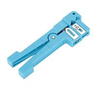 Fiber Optic Cable Stripper Professional Adjustable Blade Fiber Jacket Stripping Tool for Coaxial Cable Fiber Optic Cable Twisted Pair Cable Power Cord (45-163)