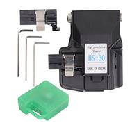 Fiber Optic Cleaver High Precision 16 Sided Blade 3 in 1 Fixture Stainless Steel Slide Rail Aluminum Alloy Optical Fiber Cutter with Scale for Professional Fiber Optic Technicians